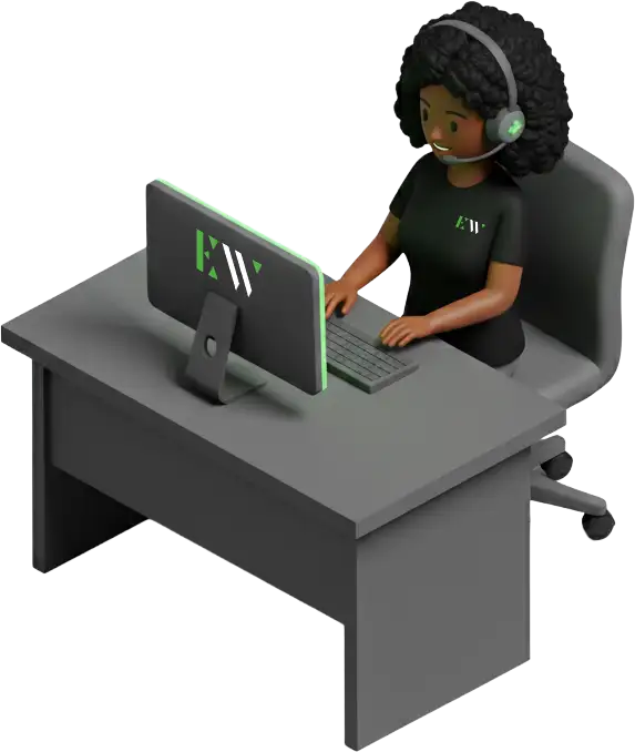 An Eziway Client Experience Officer ready to help